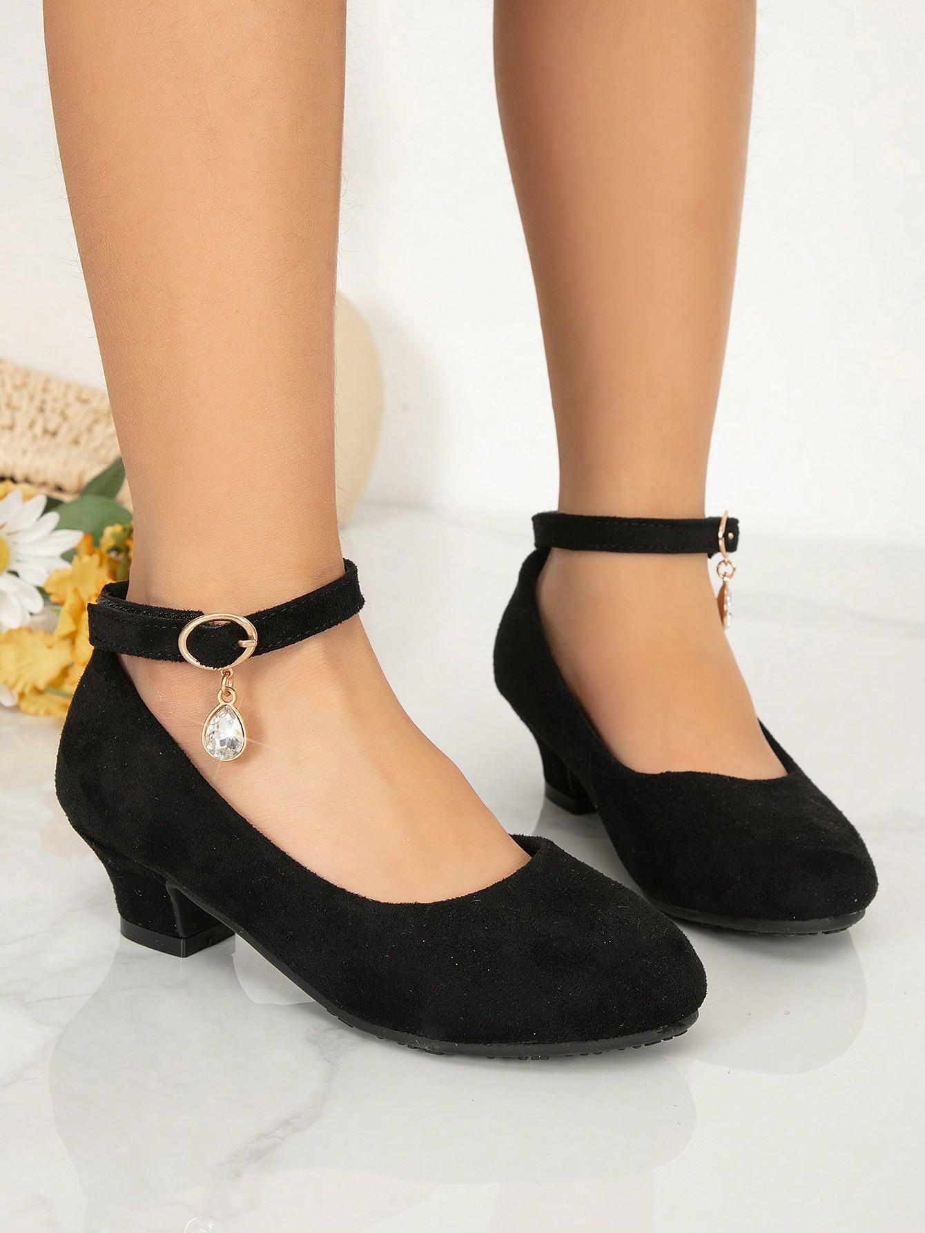 CZARNE BUTY imitacja ZAMSZU