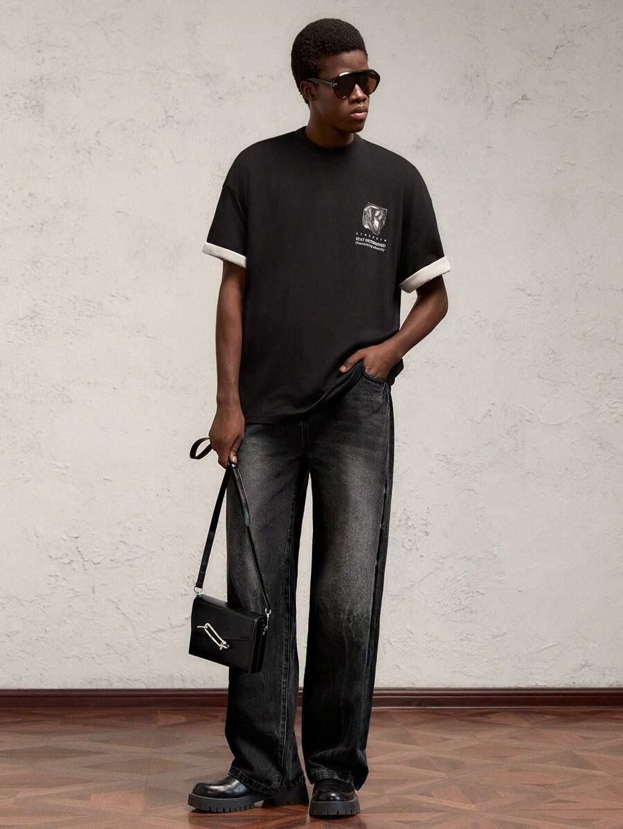SPODNIE JEANS CASUAL