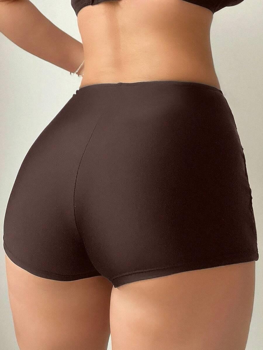 brązowy dół od bikini