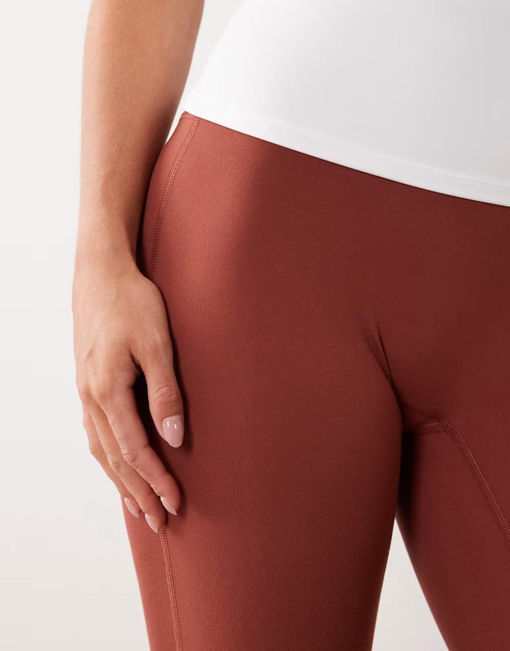 LEGGINSY Z ROZSZERZANĄ NOGAWKĄ WYSOKI STAN