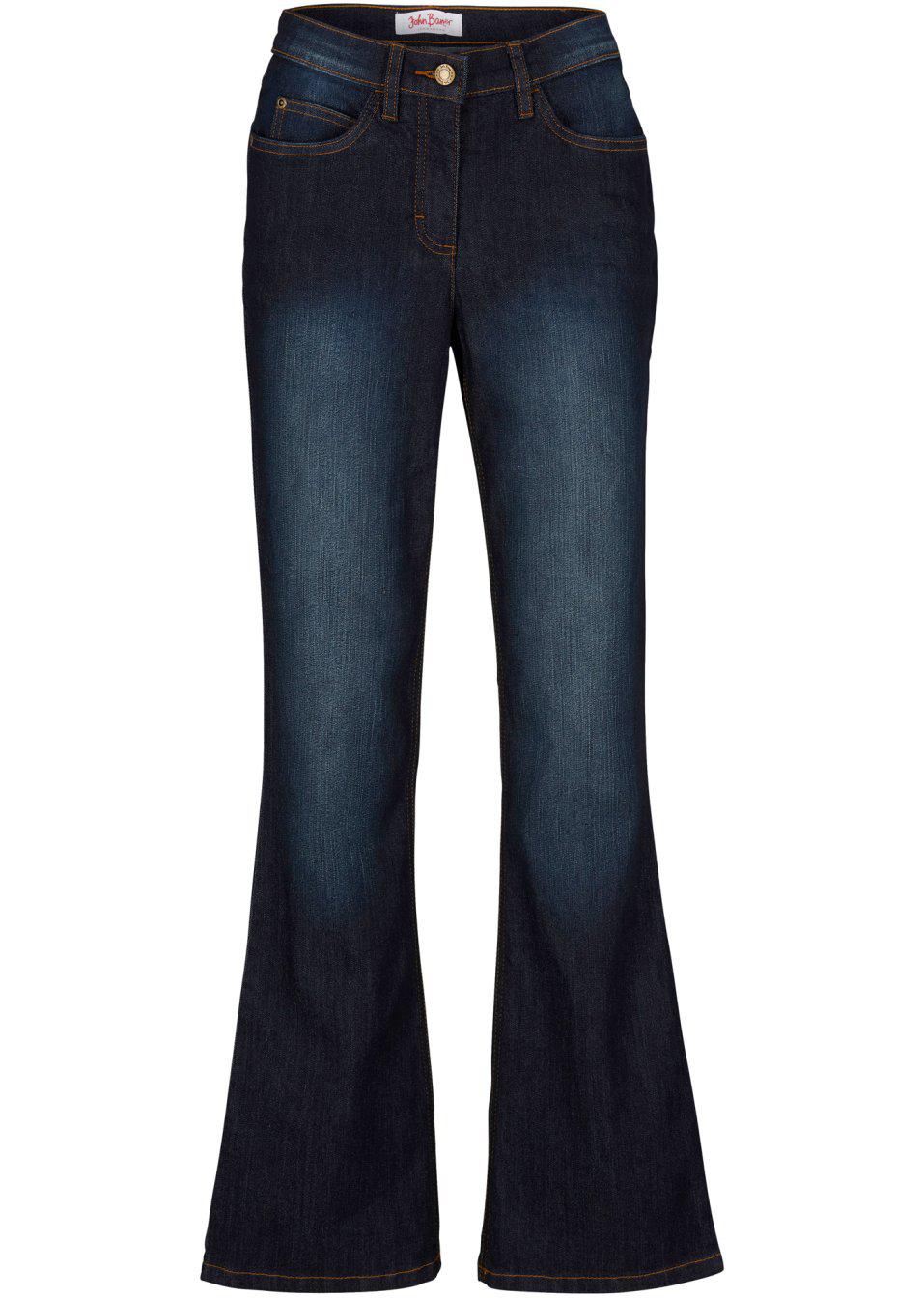 granatowe spodnie jeans