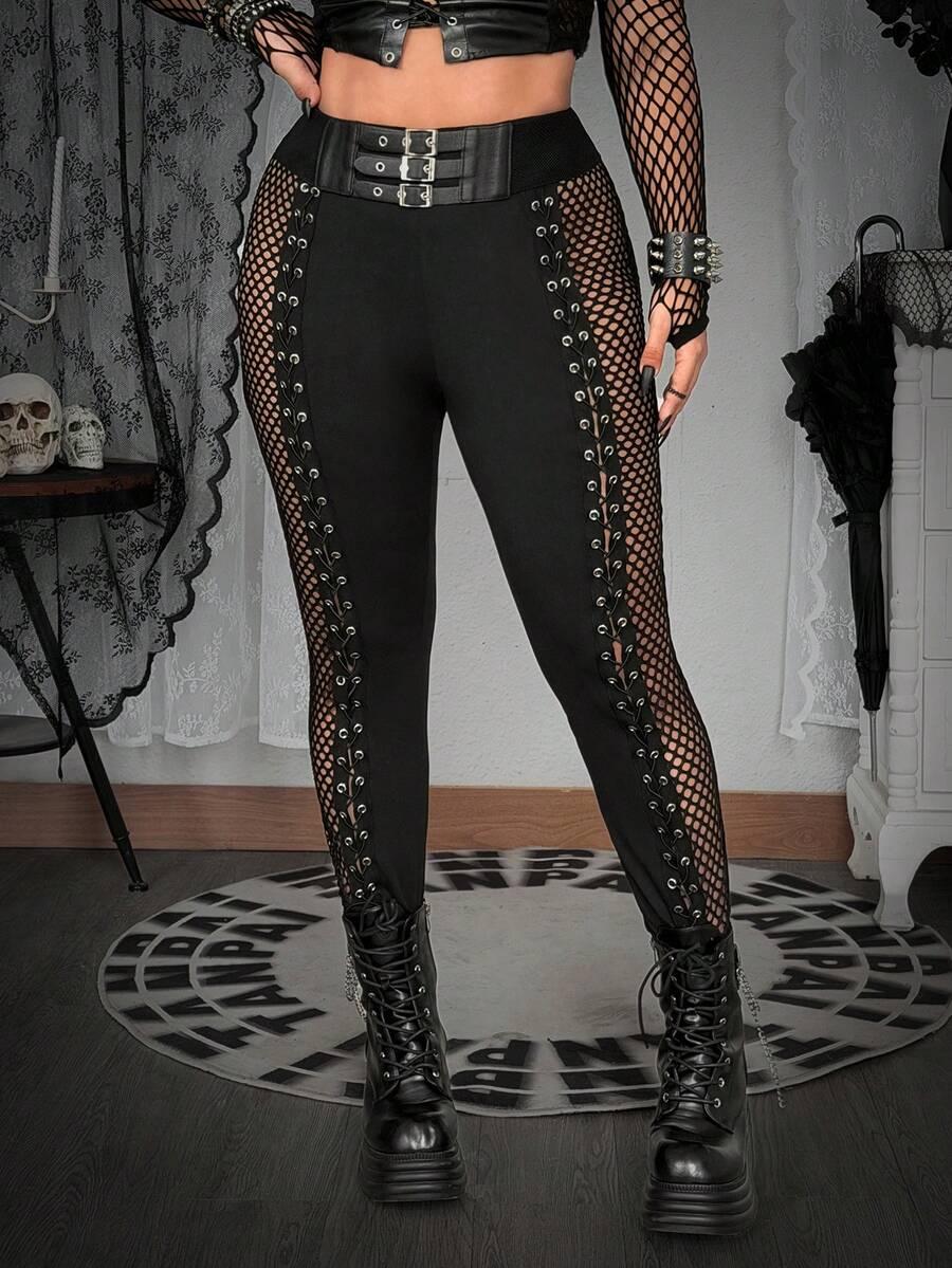 CZARNE SPODNIE CASUAL