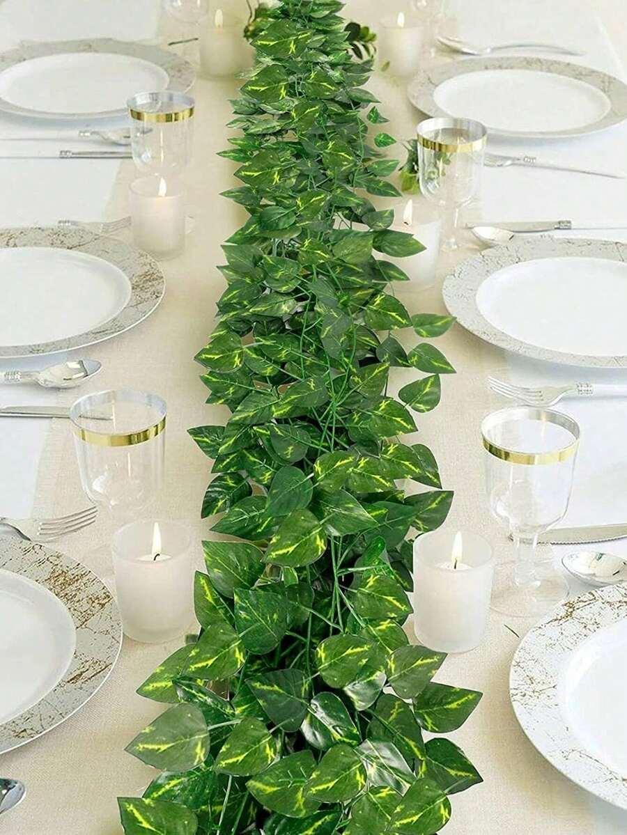 sztuczne liście dekoracja 12szt.