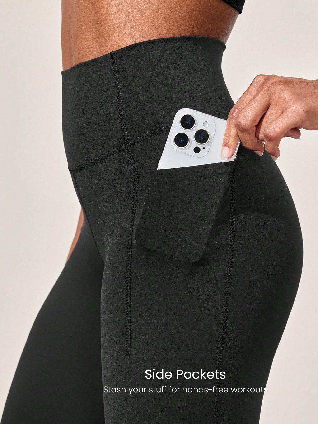 CZARNE LEGGINSY WYSOKI STAN