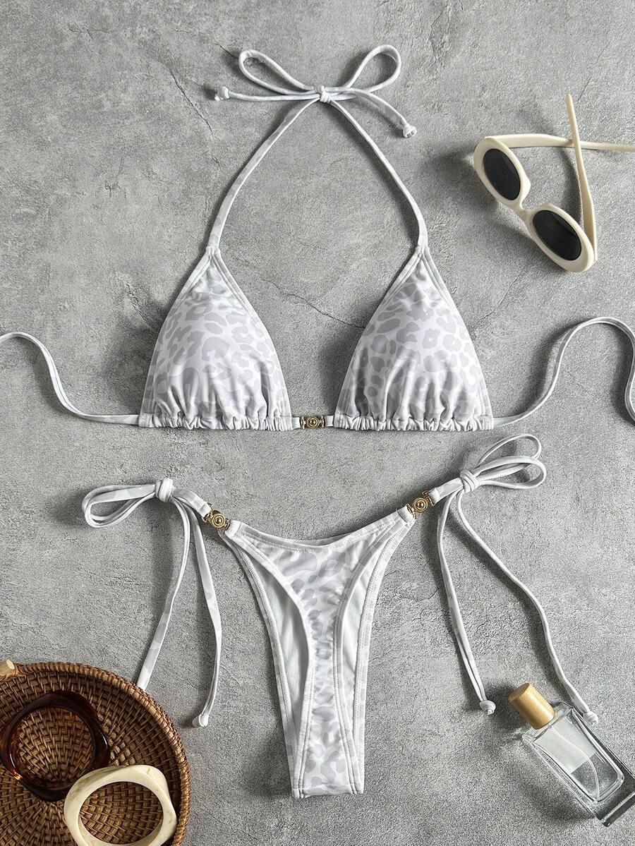 ZESTAW BIKINI W ZWIERZĘCY WZÓR