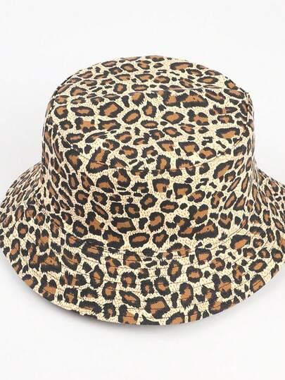 kapelusz bucket animal print