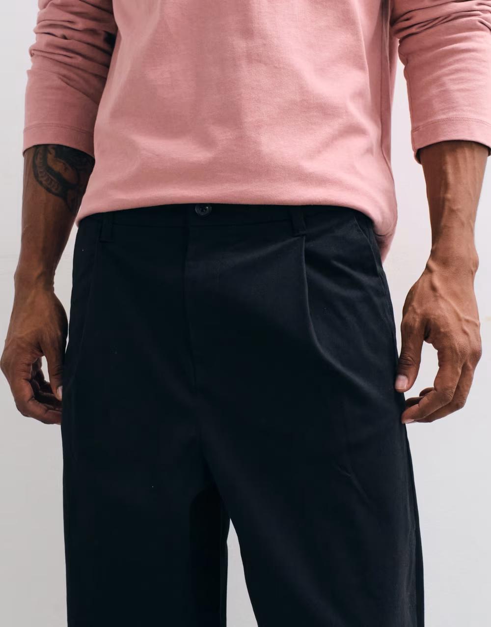 czarne spodnie jeans casual