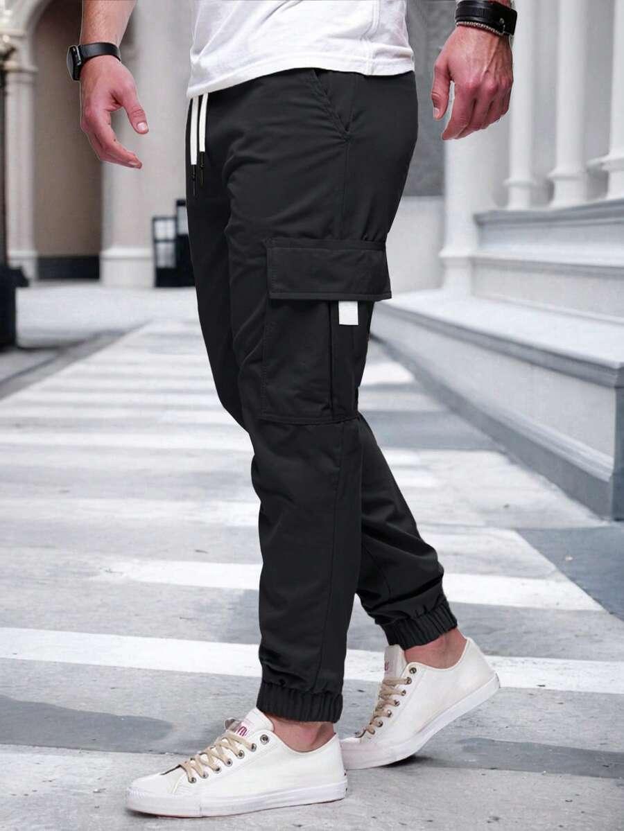CZARNE SPODNIE CASUAL 