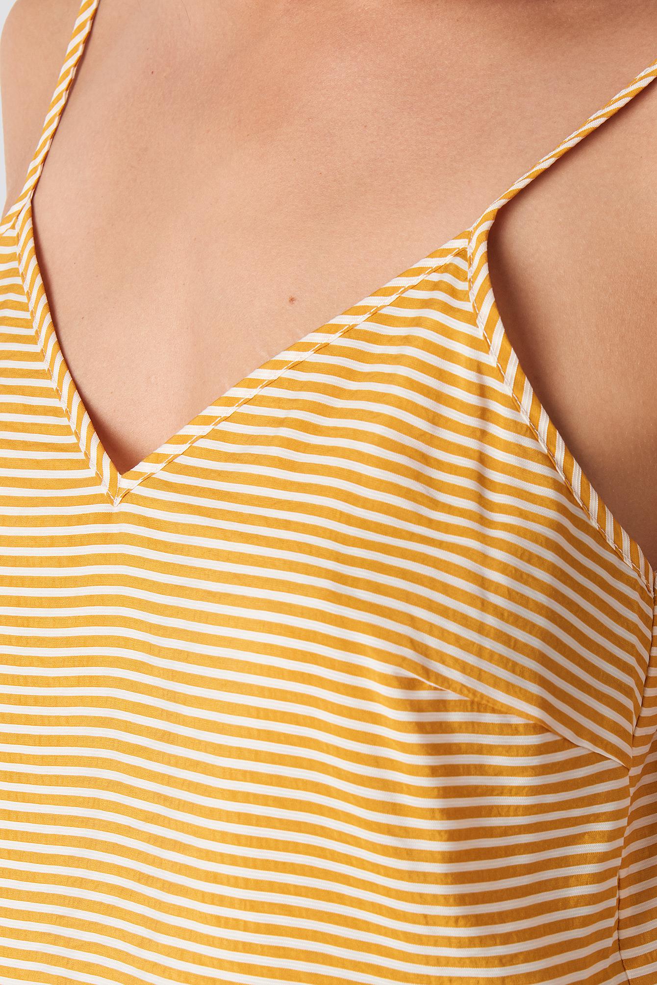 top na ramiączkach v-neck print 