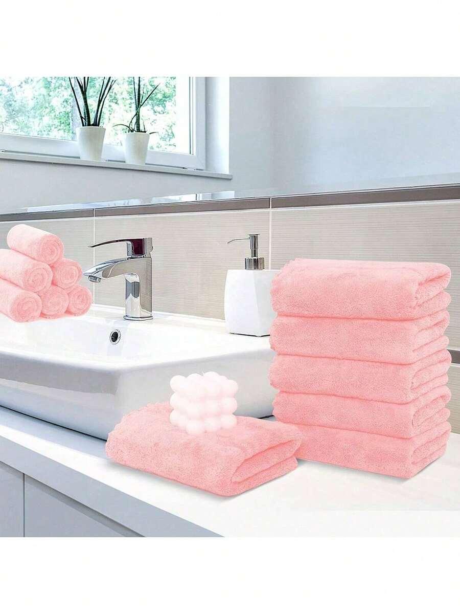 różowy ręcznik 3 pack
