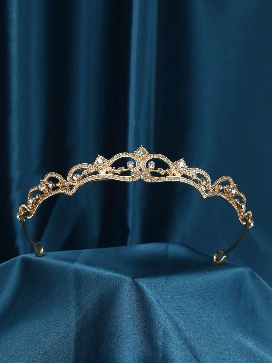 złoty diadem zdobienie