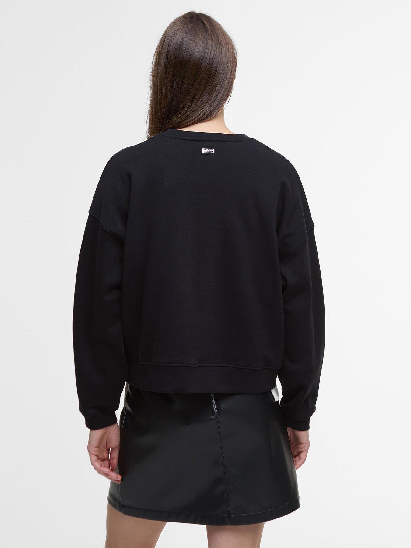 BARBOUR BLUZA DAMSKA Z LOGO LOL0624BK11