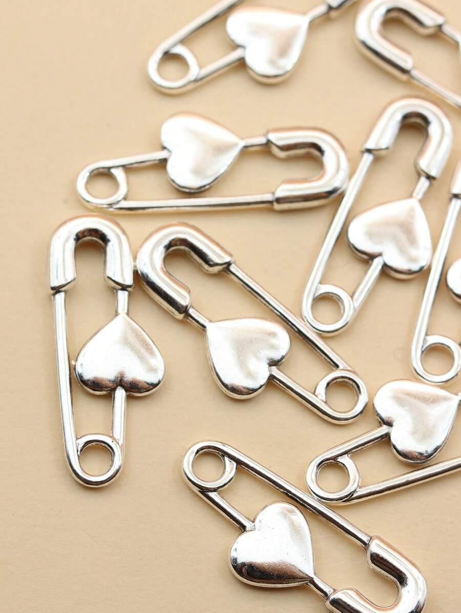 srebrne zawieszki 10-pack