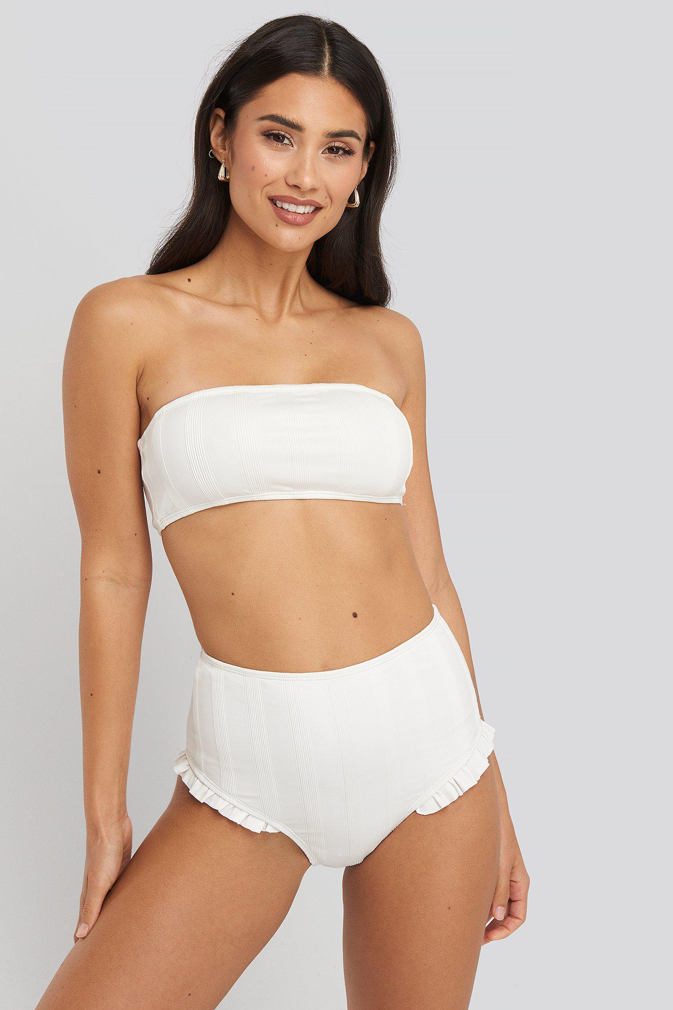 GÓRA OD BIKINI opaska prążki