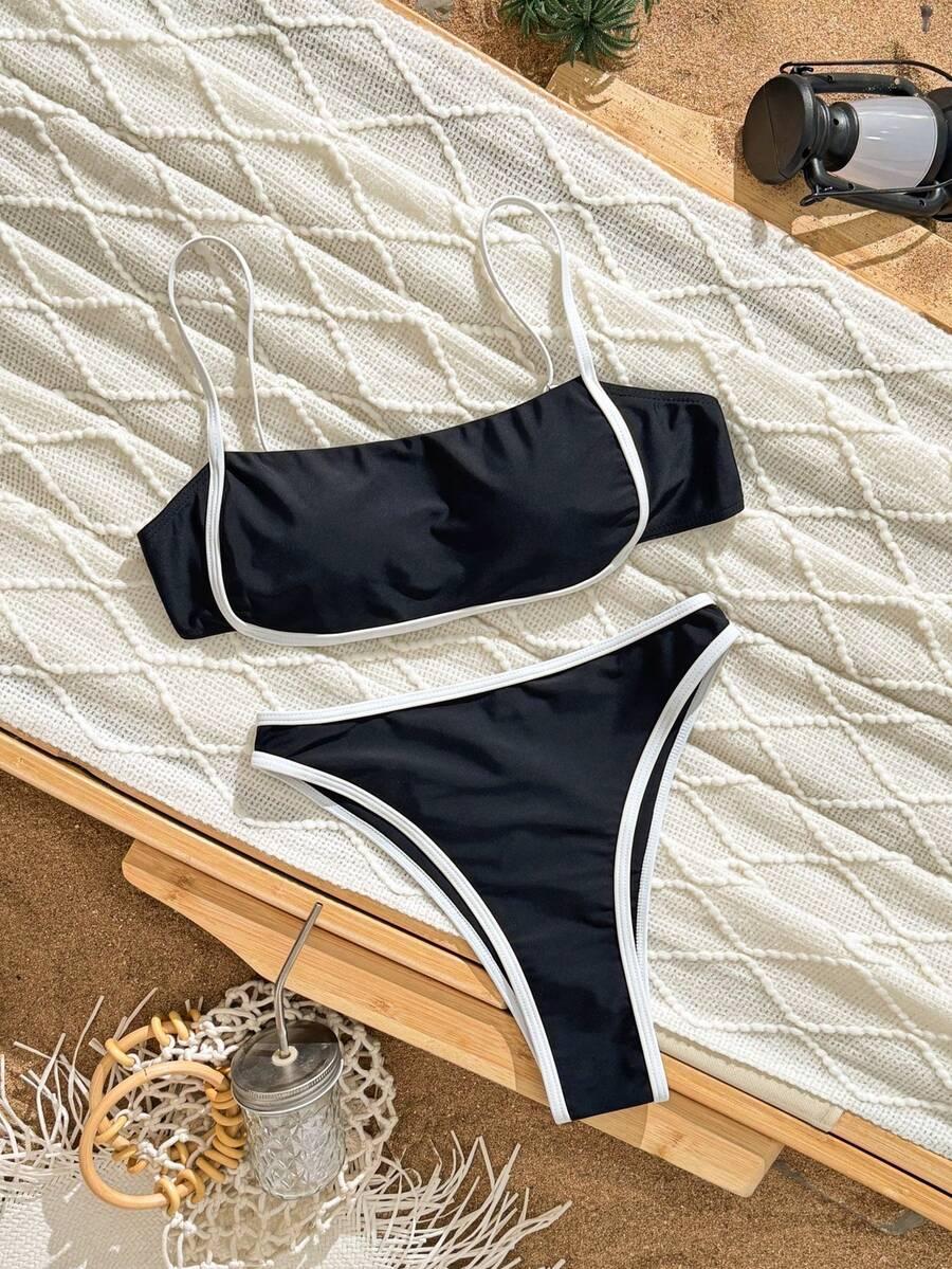 CZARNY STRÓJ KĄPIELOWY bikini