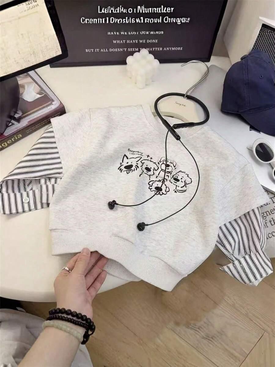bluza 2w1 print zdobienie