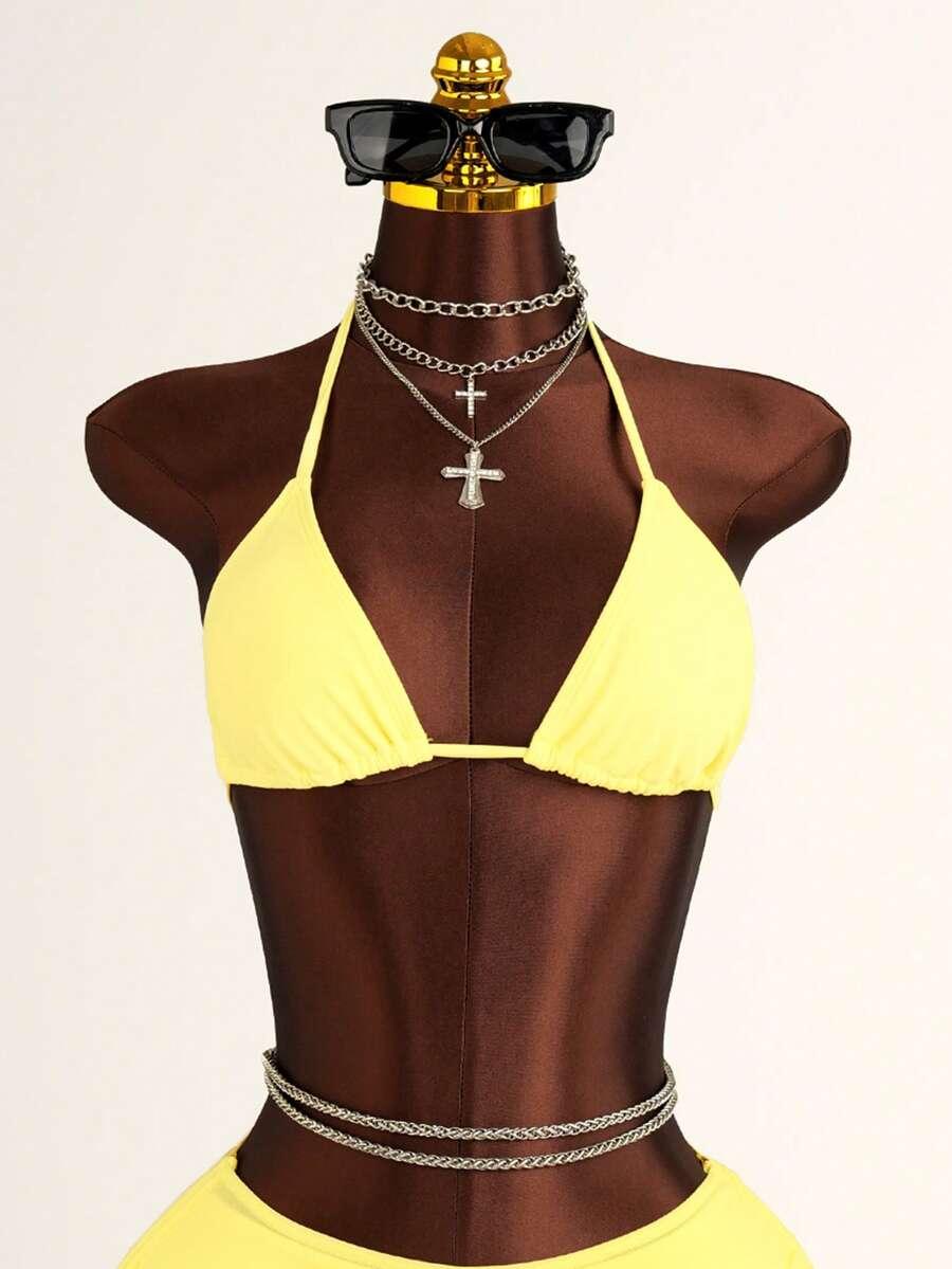 żółta góra od bikini