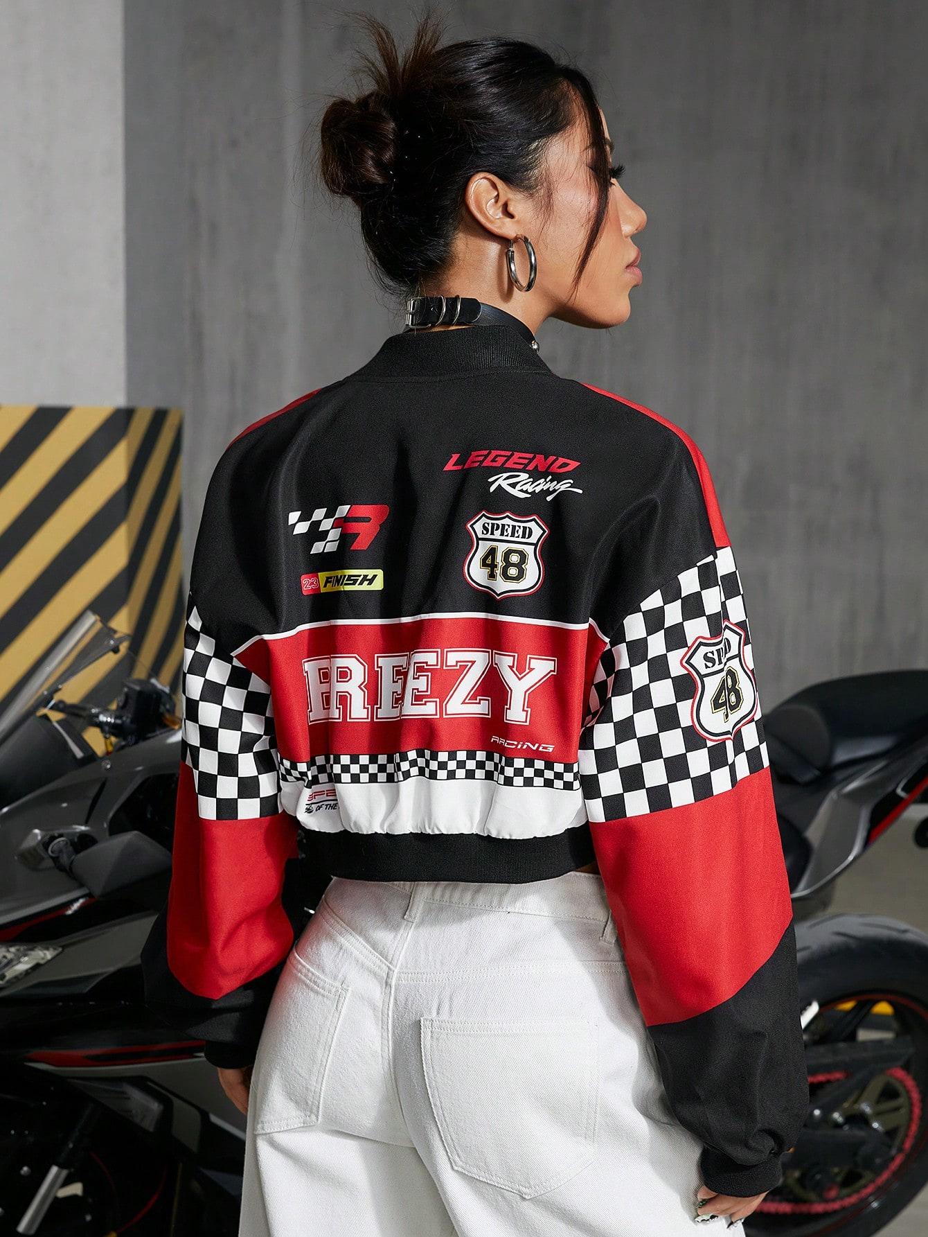 ROZPINANA BLUZA NADRUK