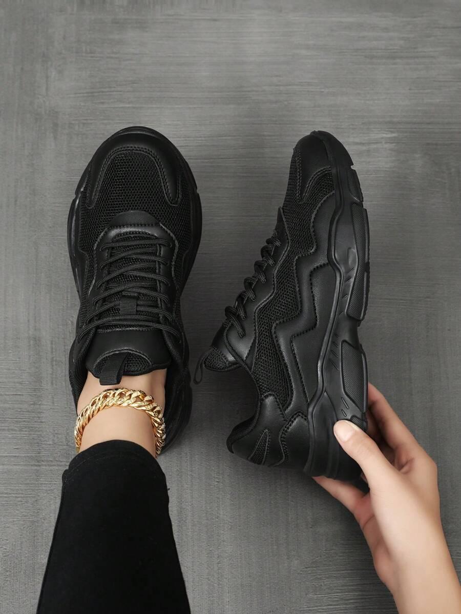 CZARNE BUTY SPORTOWE