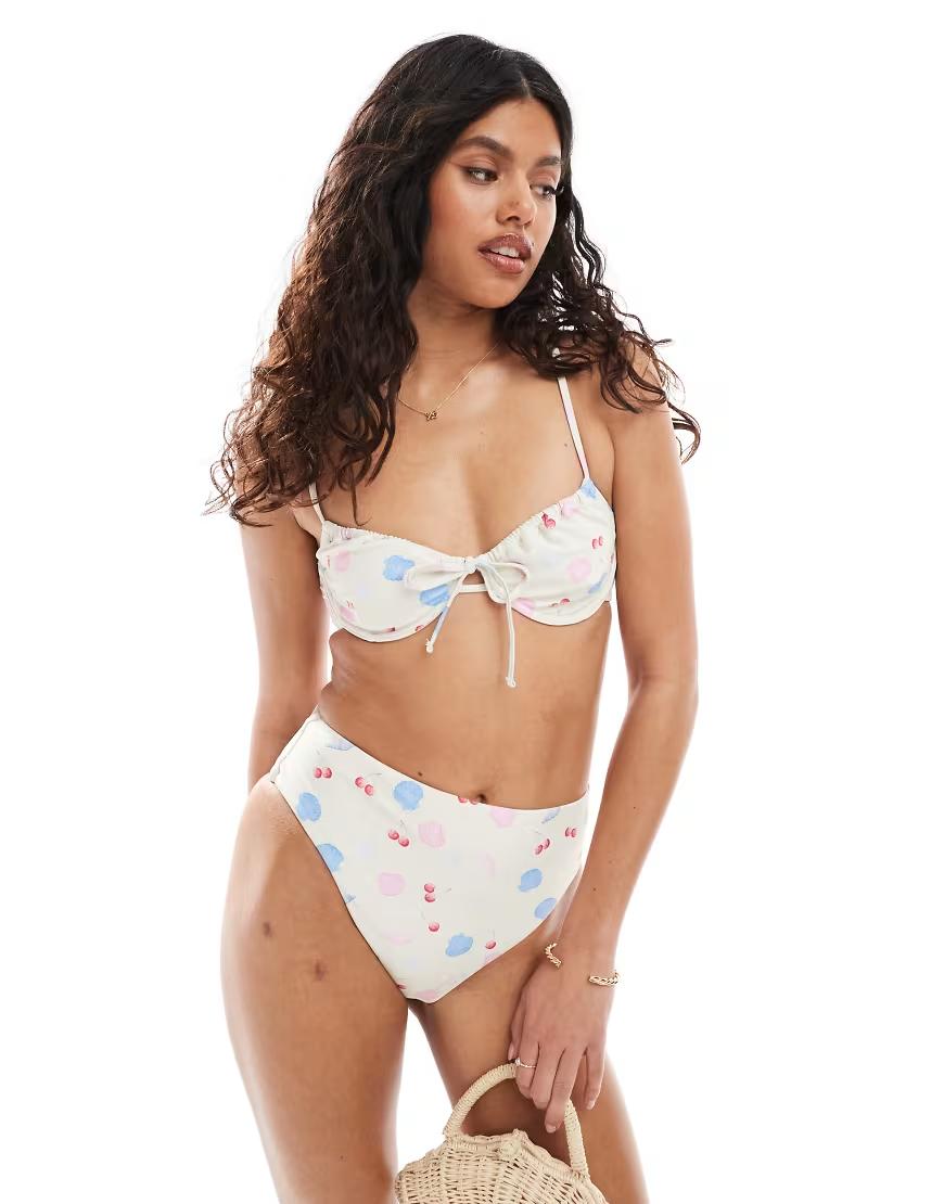 GÓRA OD BIKINI wzór 