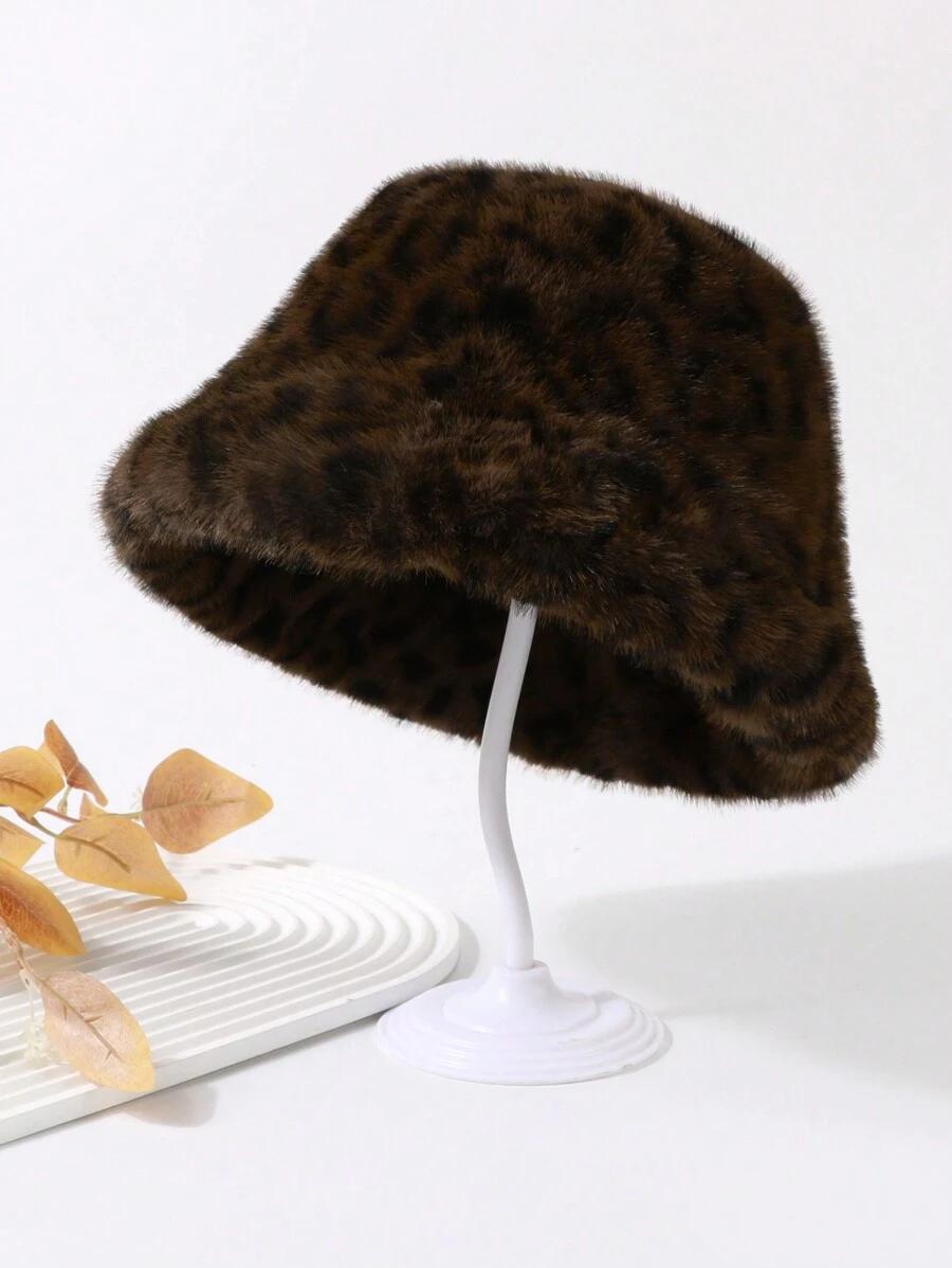 czapka animal print