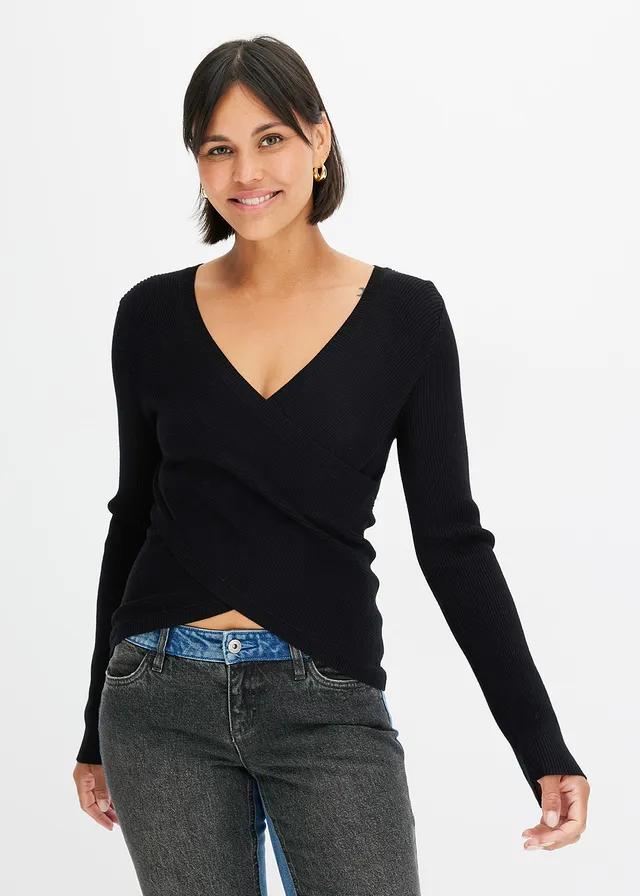 SWETER V-NECK 