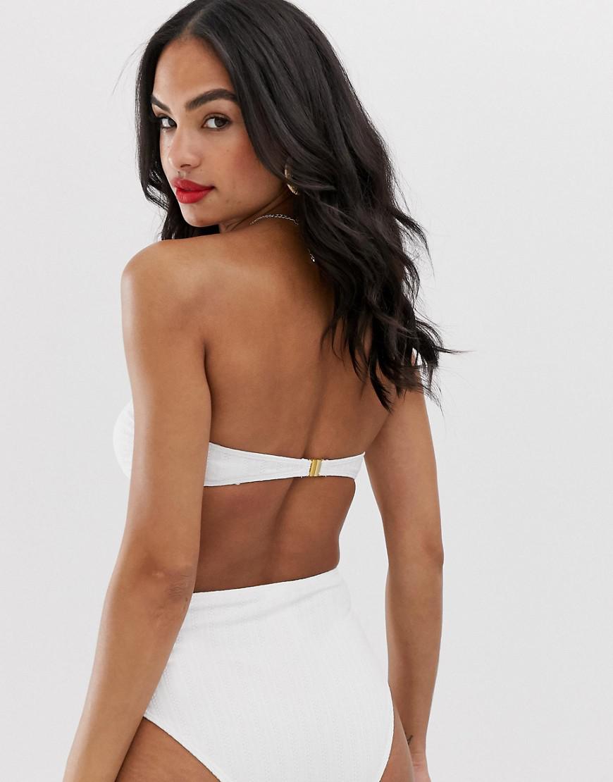 biała GÓRA OD BIKINI