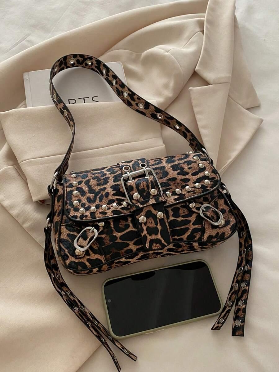 torebka na ramie animal print 