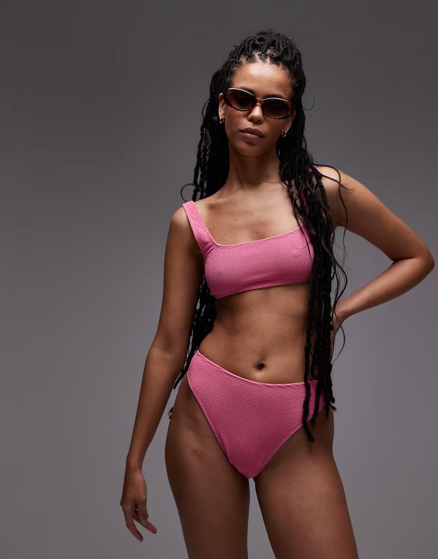 różowy dół od bikini tekstura