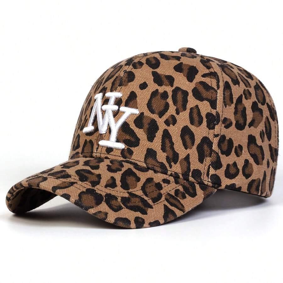 czapka z daszkiem animal print 