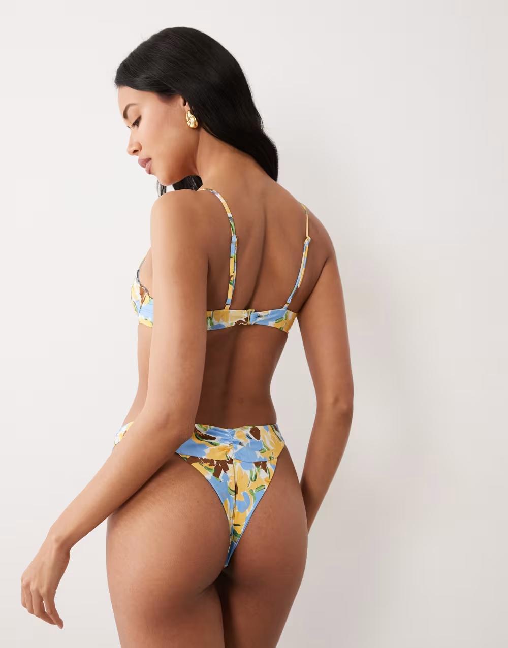 góra od bikini wzór