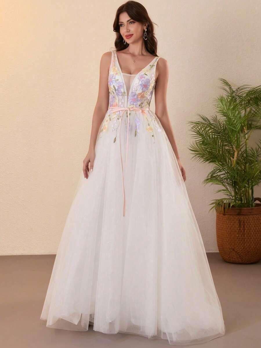 maxi sukienka w kwiaty