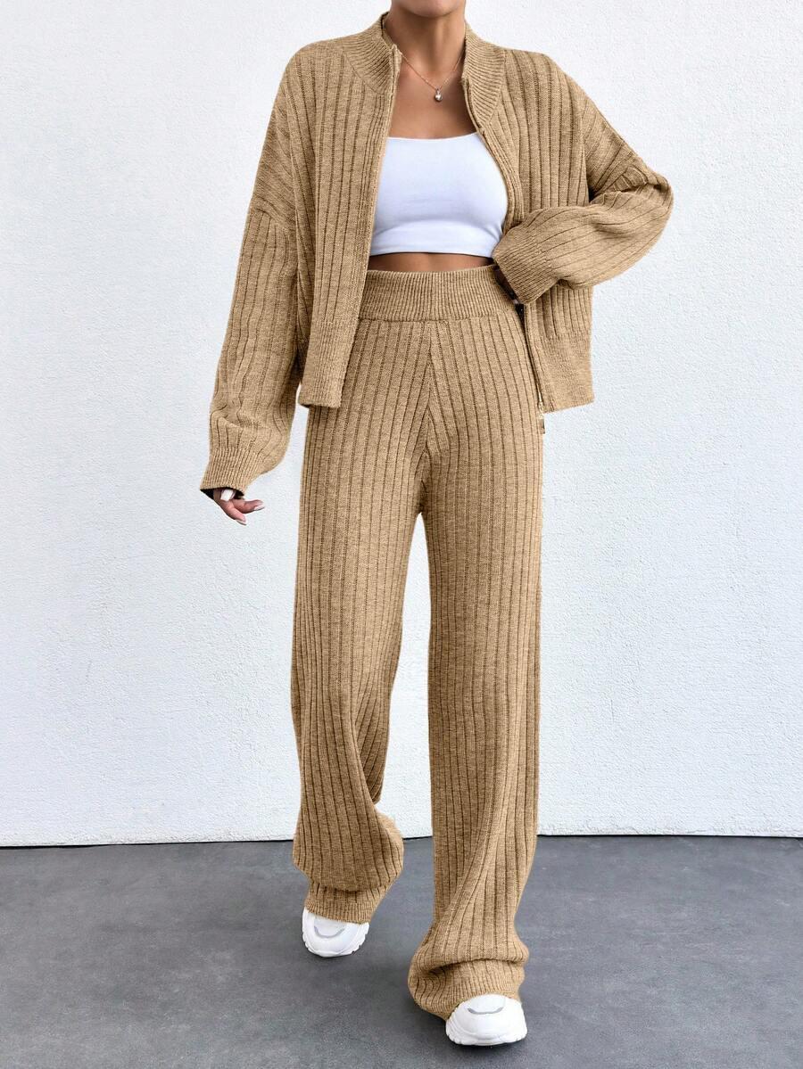 sweter spodnie komplet