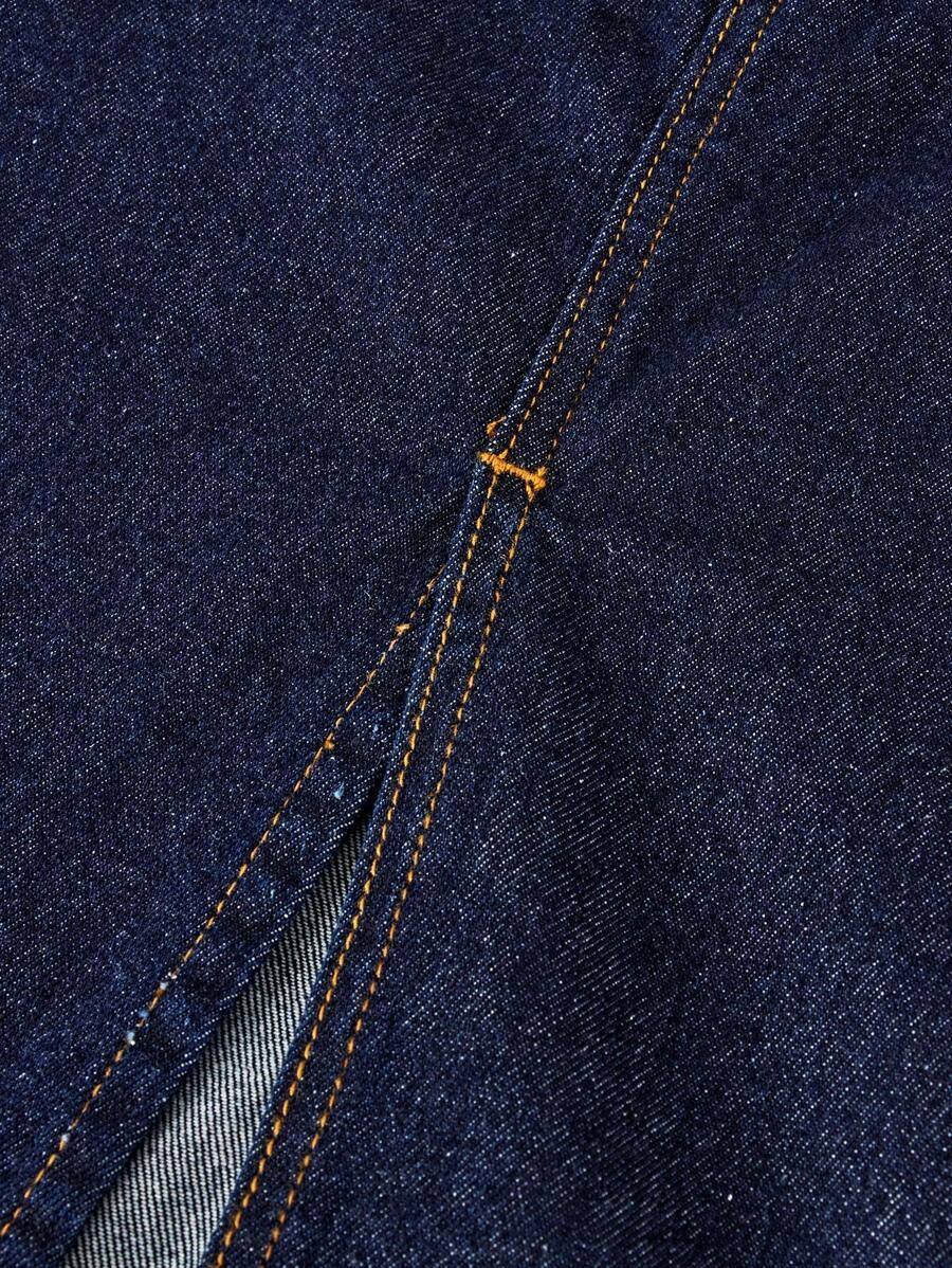 NIEBIESKA SPÓDNICA JEANS
