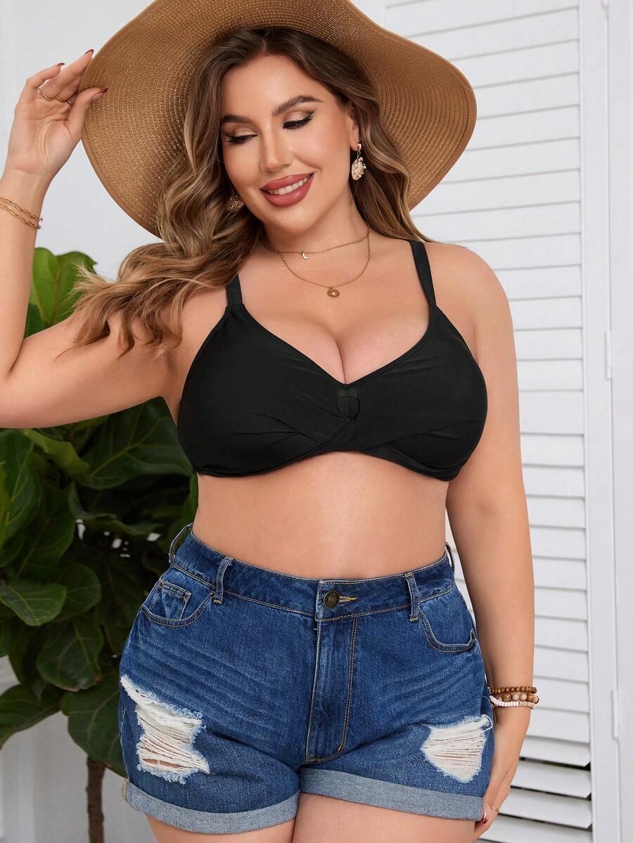 czarna góra od bikini