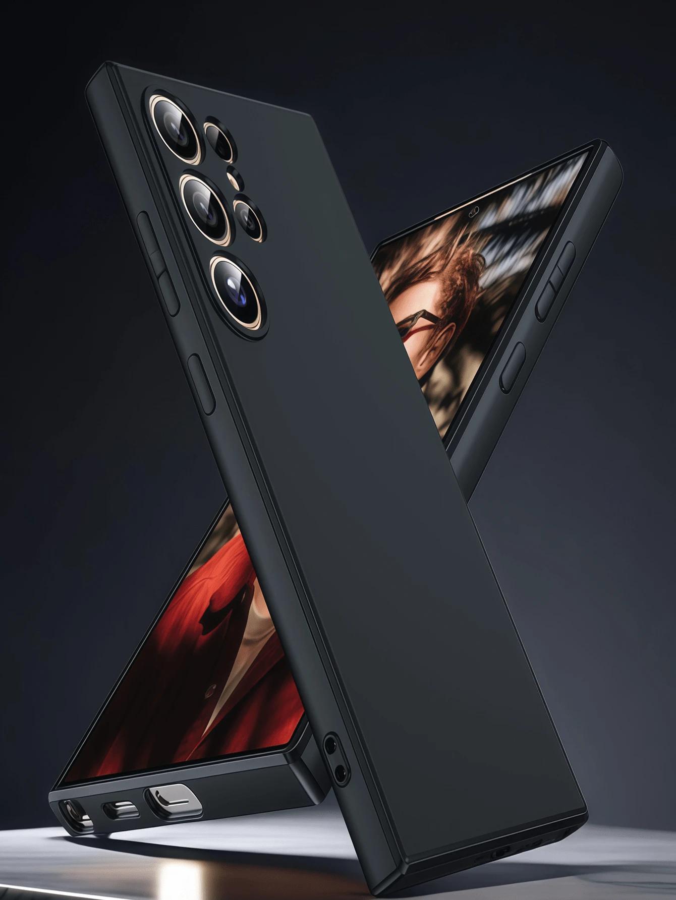 CZARNE ETUI NA TELEFON GALAXY A15 5G