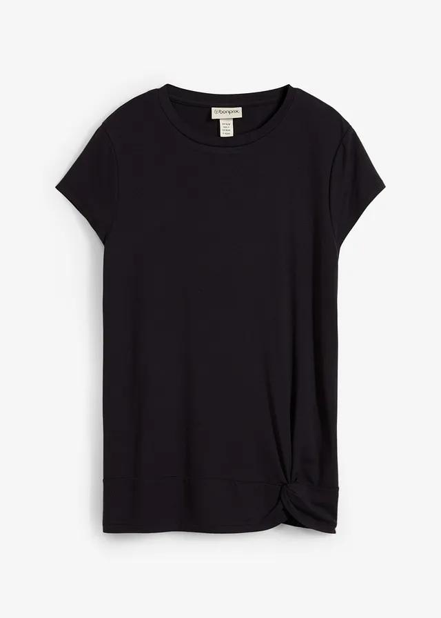  T-SHIRT DAMSKI Z OKRĄGŁYM DEKOLTEM 