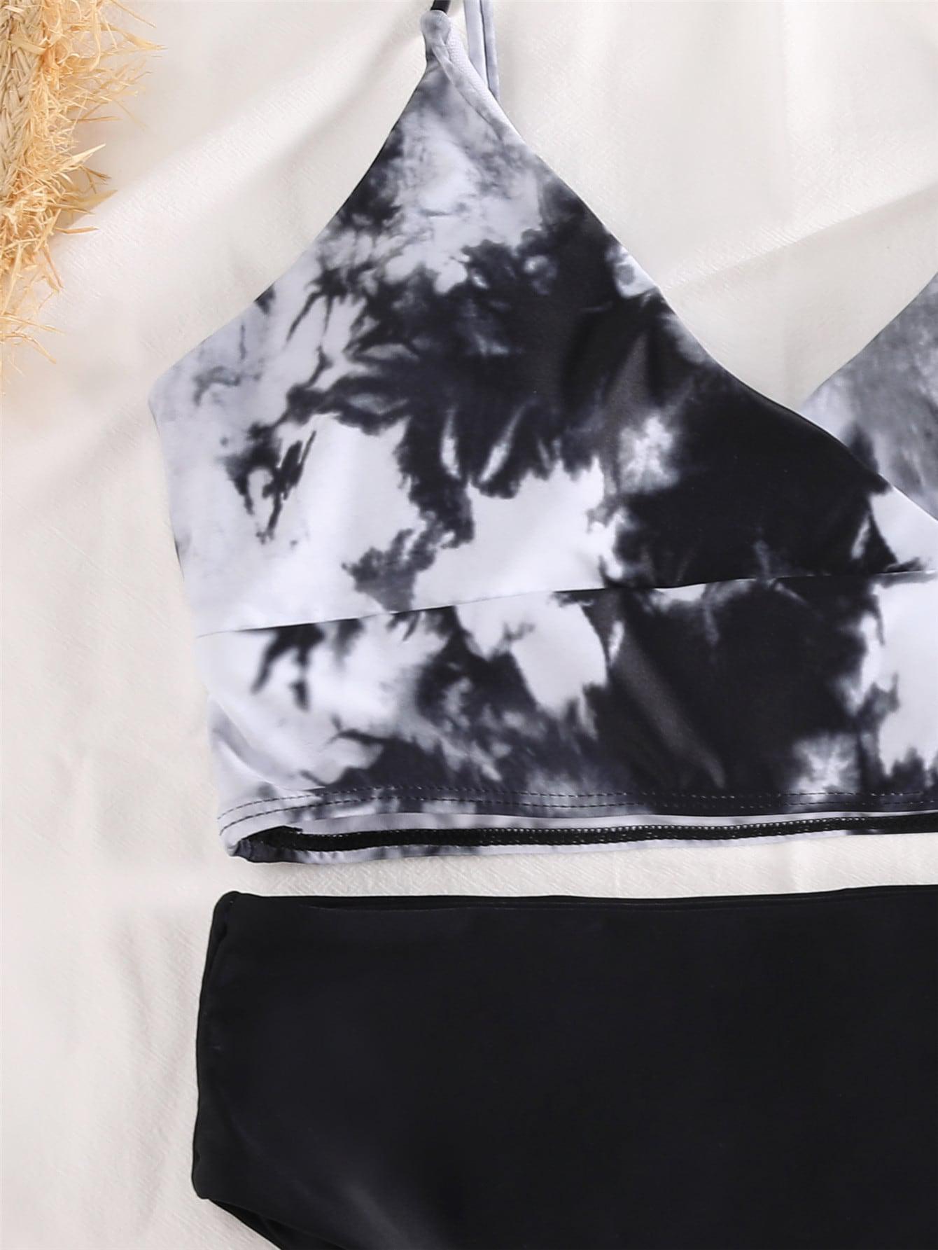 czarny dół od bikini