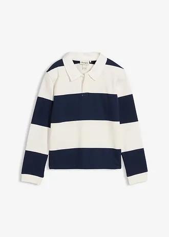BLUZA POLO Z BAWEŁNY