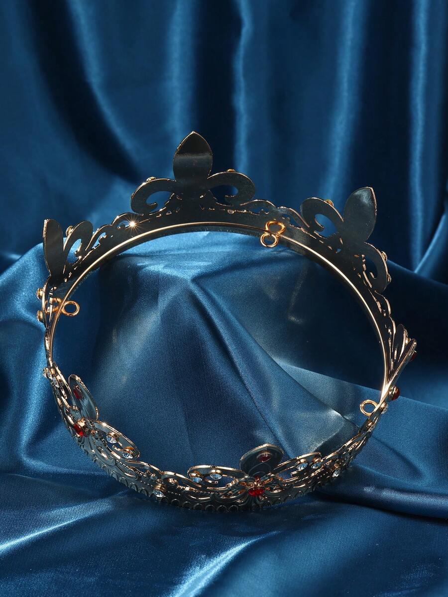 złota korona zdobienie