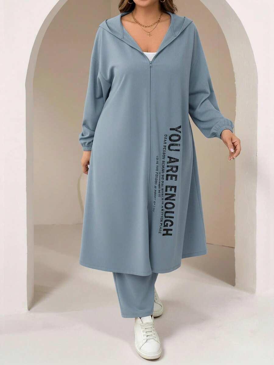 niebieski komplet bluza spodnie