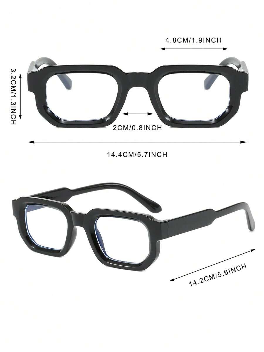 czarne okulary zerówki