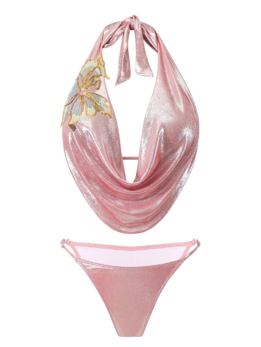 KOMPLET DWUCZĘŚCIOWY STRÓJ KĄPIELOWY SARONG