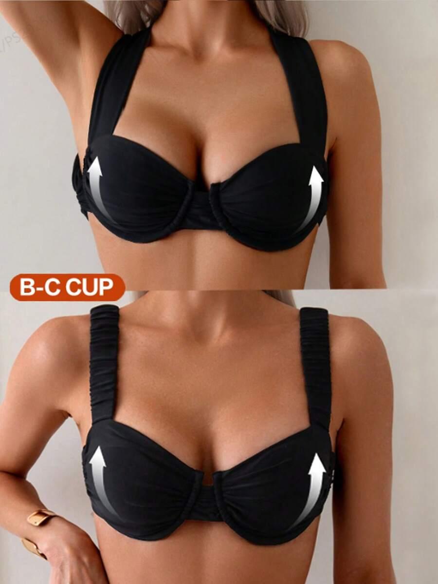 CZARNA GÓRA OD BIKINI 2PACK
