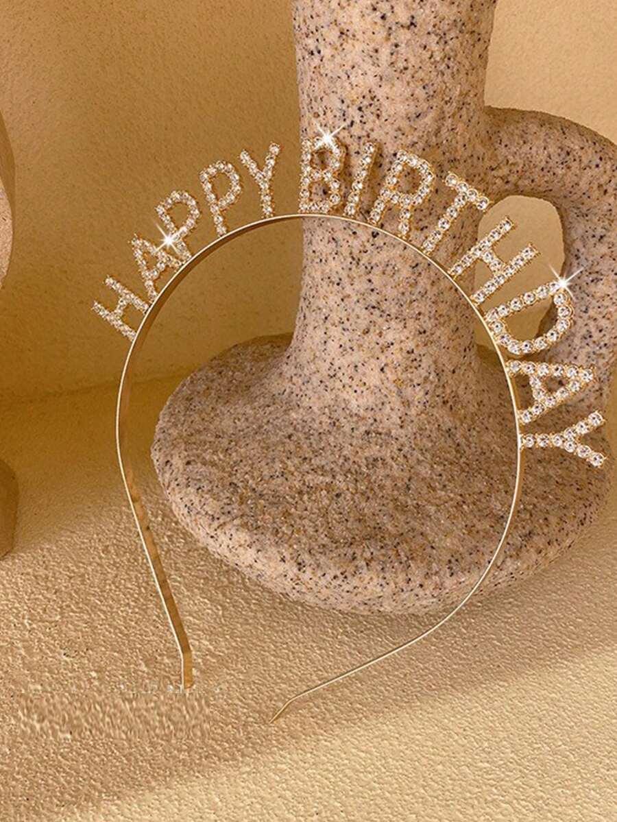 opaska na głowę happy birthday
