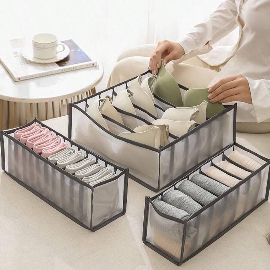 SZARY ORGANIZER DO SZUFLADY 1-pack