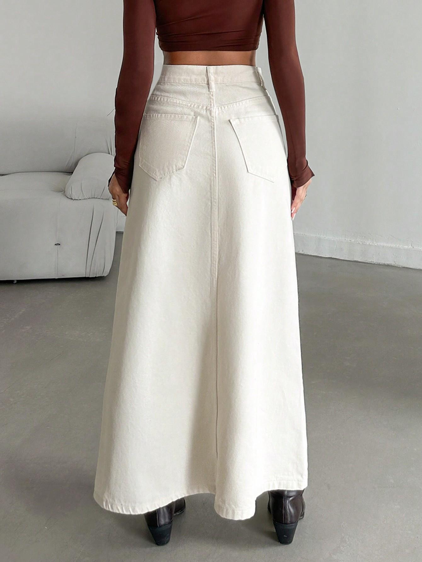 MAXI SPÓDNICA JEANS