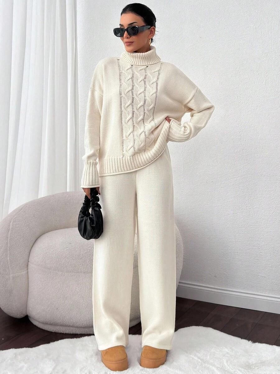 KOMPLETY SWETER SPODNIE