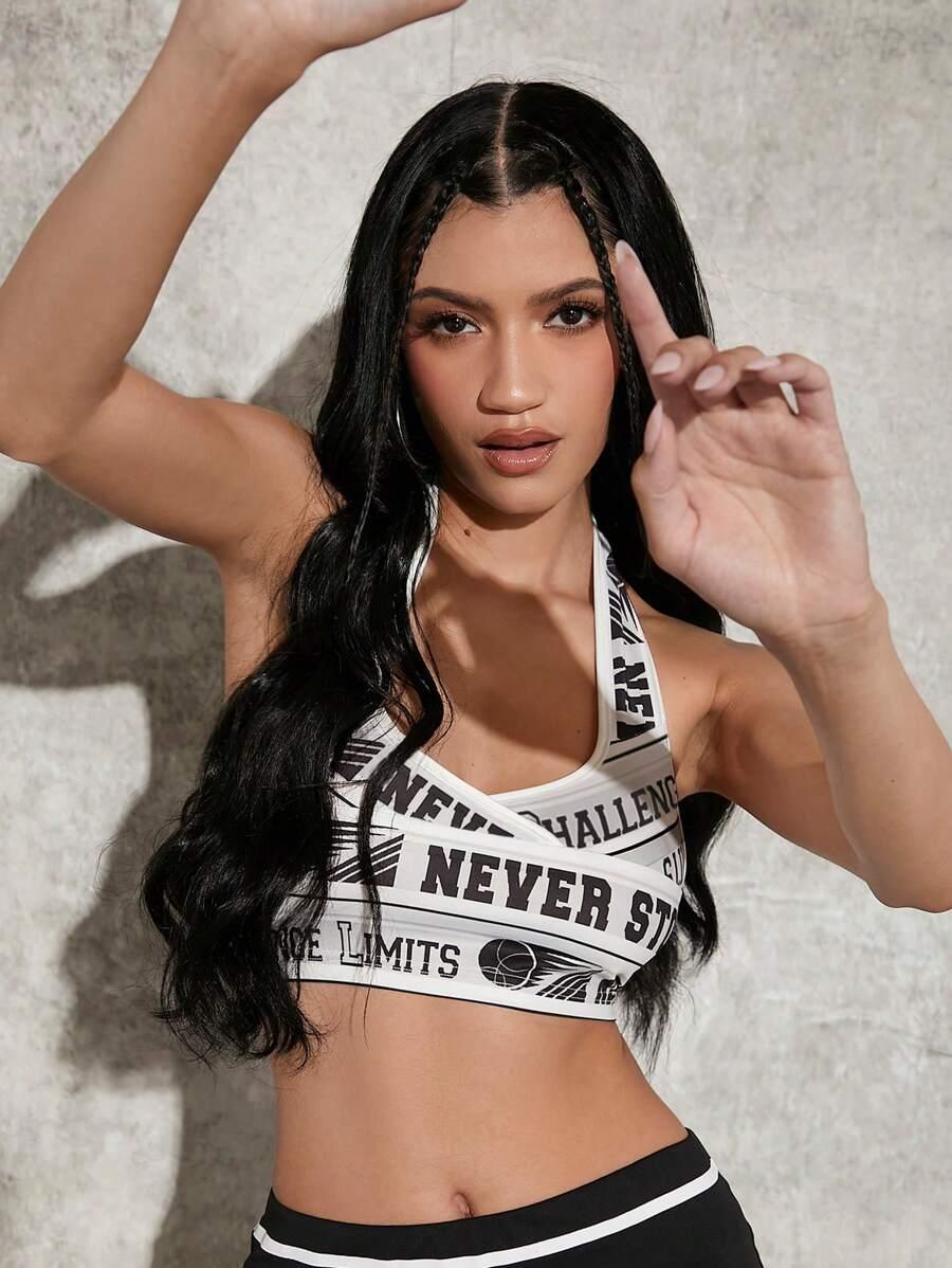 crop top na szyję napisy