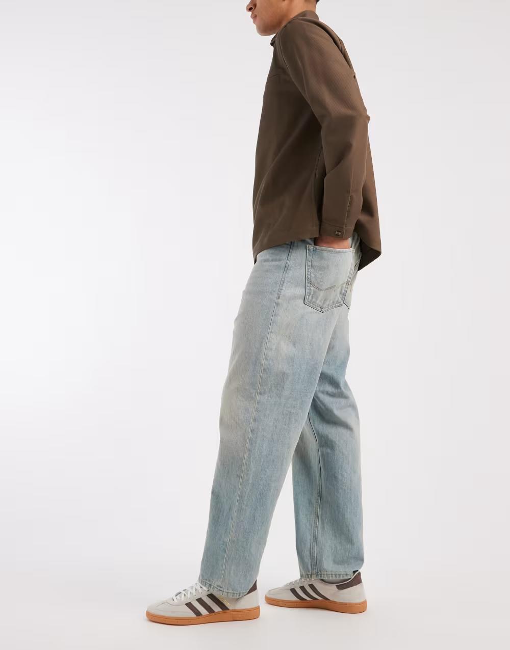 NIEBIESKIE SPODNIE JEANS